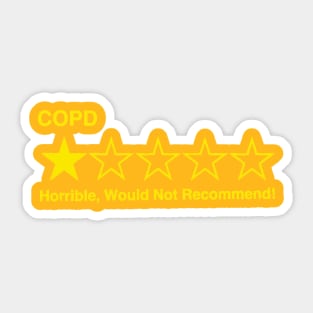 5 Star Review (COPD) Sticker